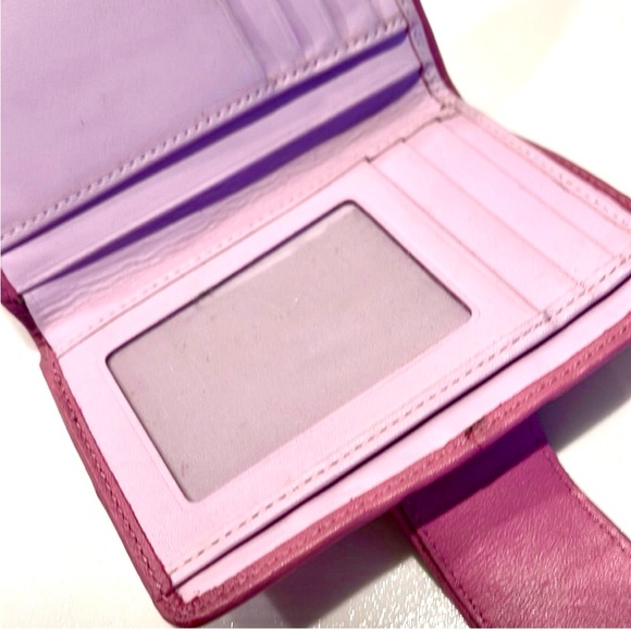 Pink coach wallet vintage ergo - Picture 10 of 10